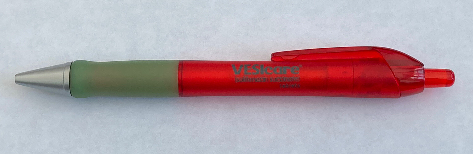 VESIcare Pharmaceutical Drug Rep Pen VERY RARE Advertising Collectible