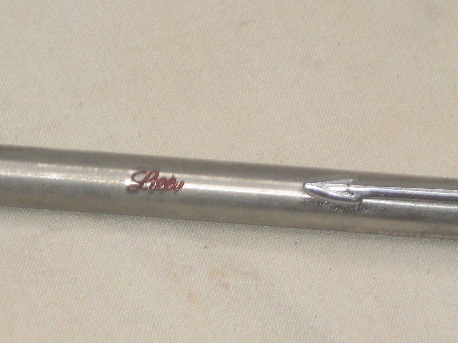 vintage PARKER POINTER Eli Lilly pharma logo pharmaceutical telescopic extend