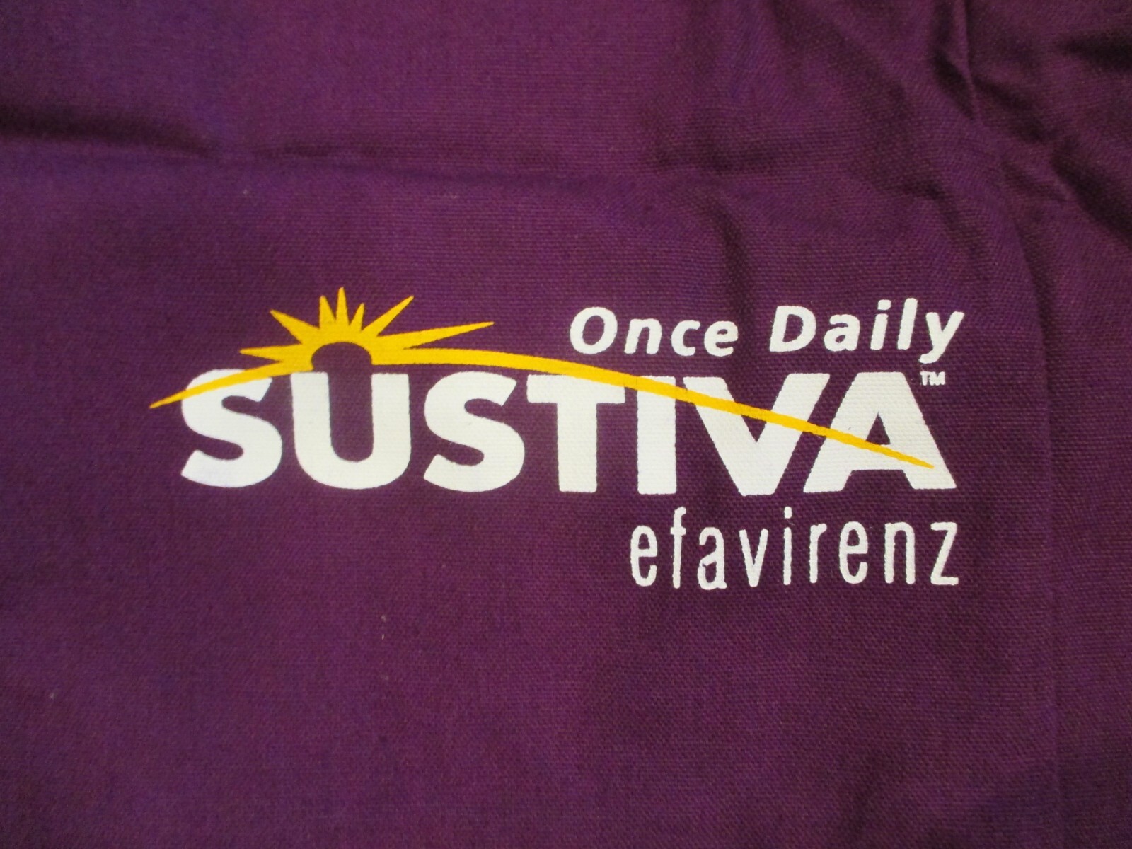 Sustiva DuPont Pharma Drug Rep Pharmaceutical Advertising all cotton tote bag