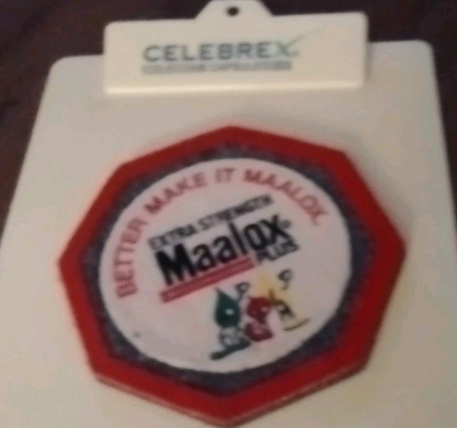Drug Rep Promo Combo Clebrex Maalox Namenda Doctor Office Decore Clip Board Cup