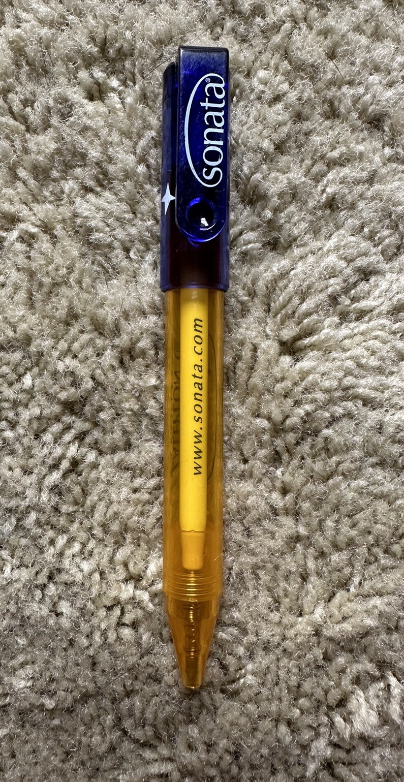 Sonata Zalepon CIV Drug Rep Pharmaceutical Promo Advertising Pen Stars Moon