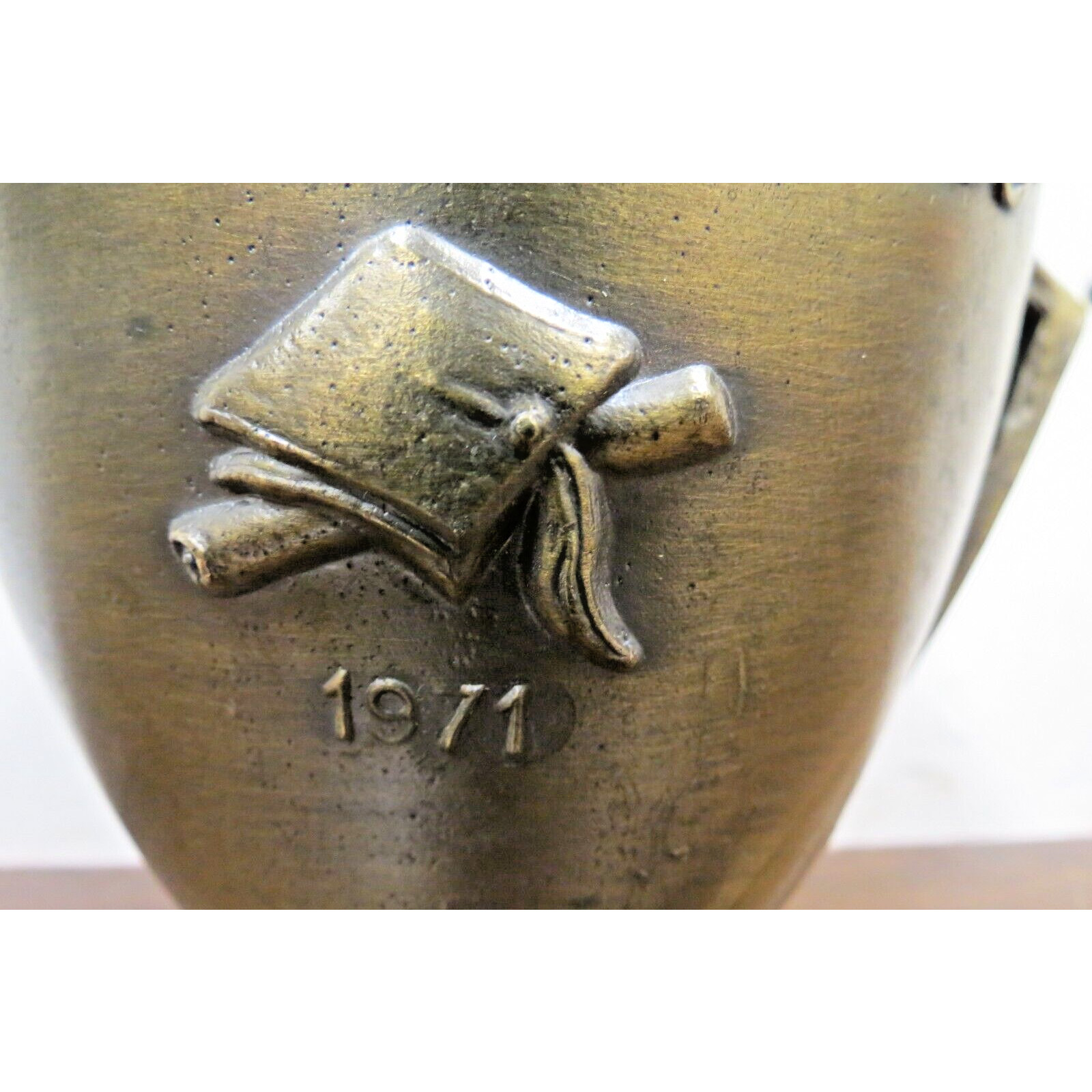 Vintage Mortar Pharmacy Class 1971 Rx Secundum Artem Schering