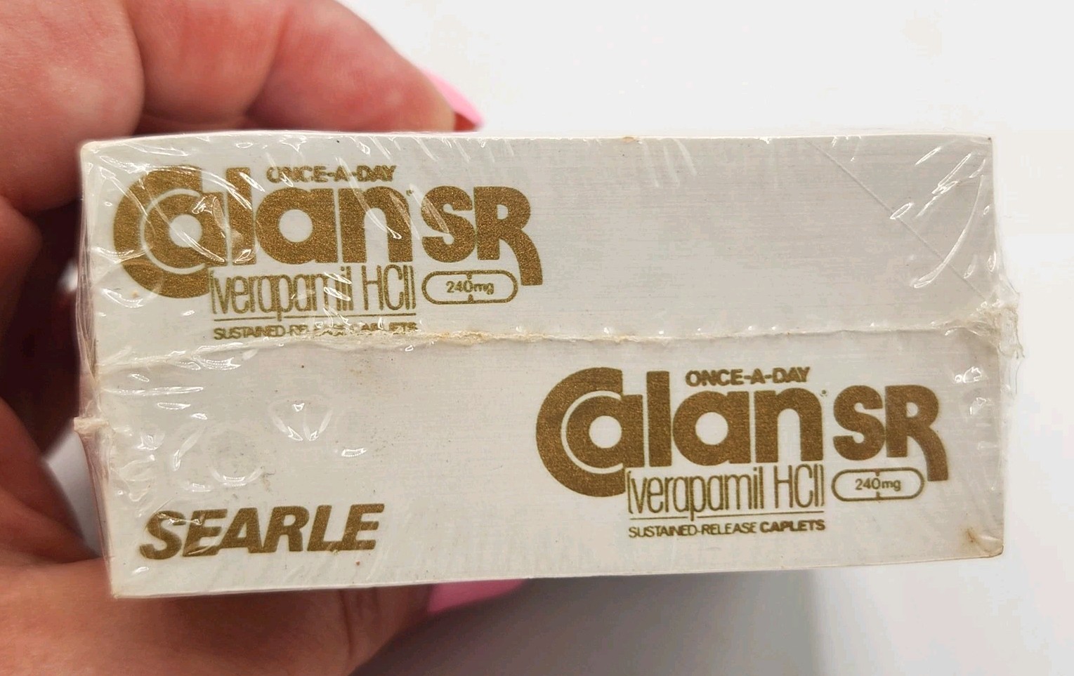 1989 Searle CALAN SR Verapamil Sticky Notes Pharmaceutical Drug Rep Promo NEW