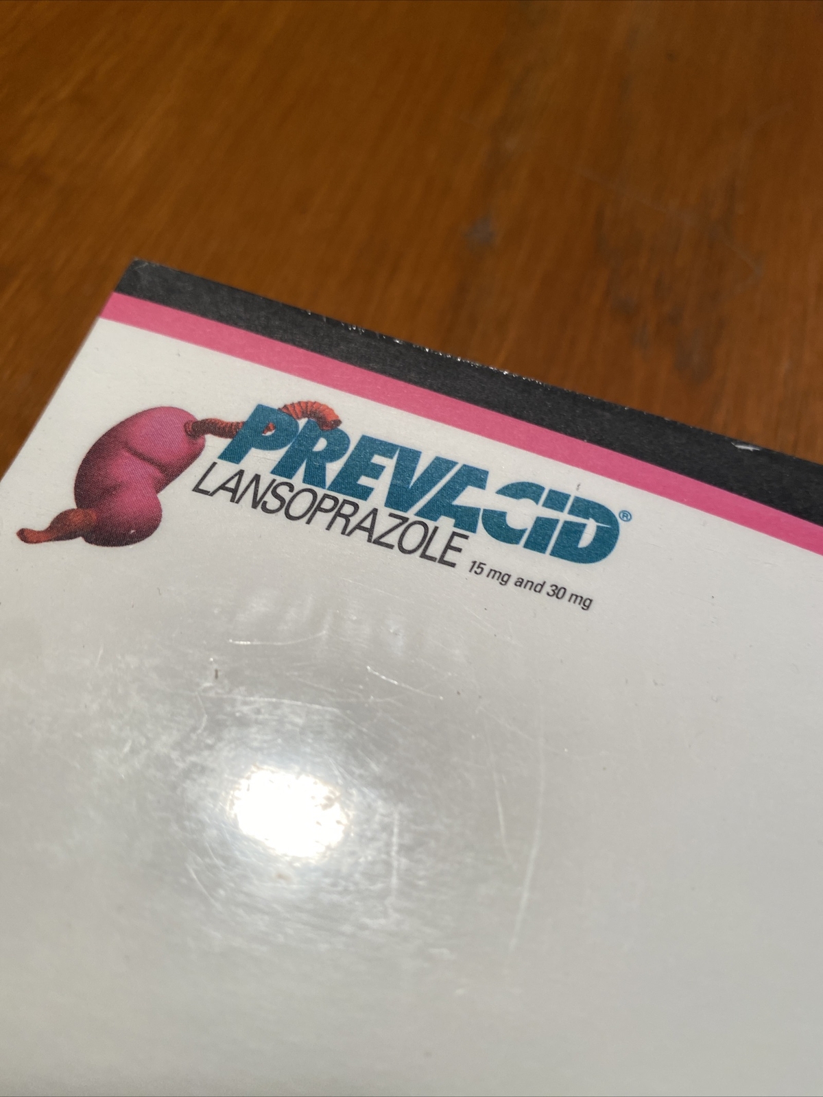 VTG RARE 5 SEALED Prevacid Note Pad Drug Rep Pharmaceutical Advertising