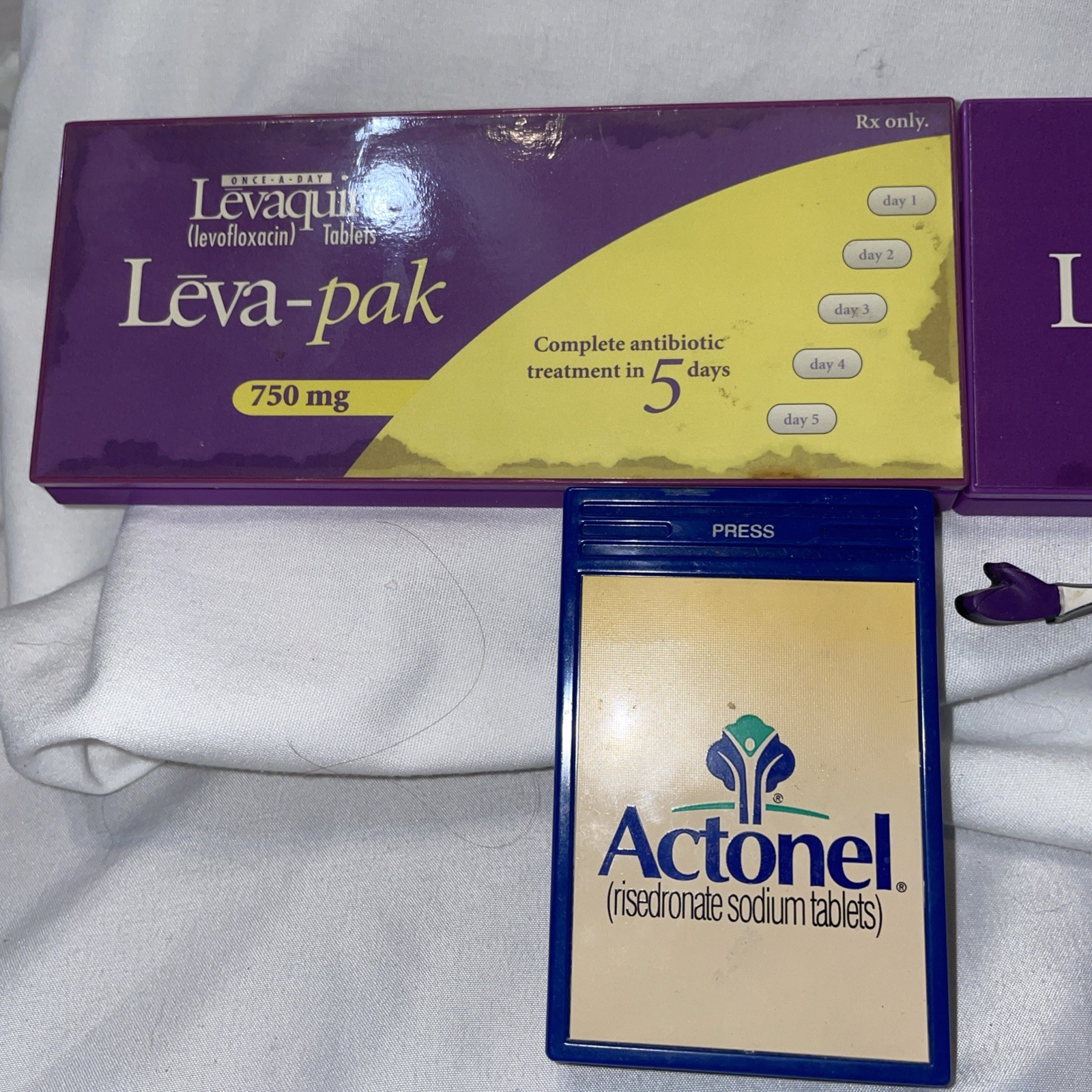 Drug Rep Swag Levaquin and Actonel Magnets