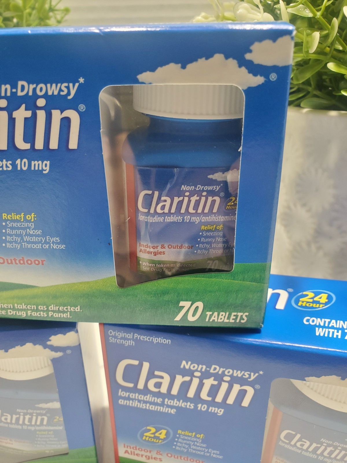 Claritin ~ Non Drowsy Allergy 10mg Tablet – 70 Count x 3 🔴*PLEASE READ BB DATE*