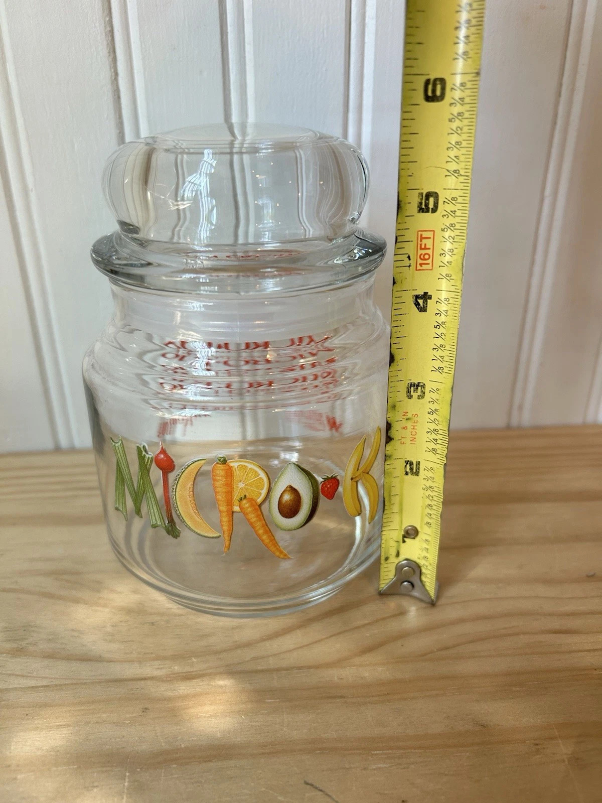 Pharmaceutical Marketing Candy Jar With Lid Micro K Potassium Chloride AH Robins