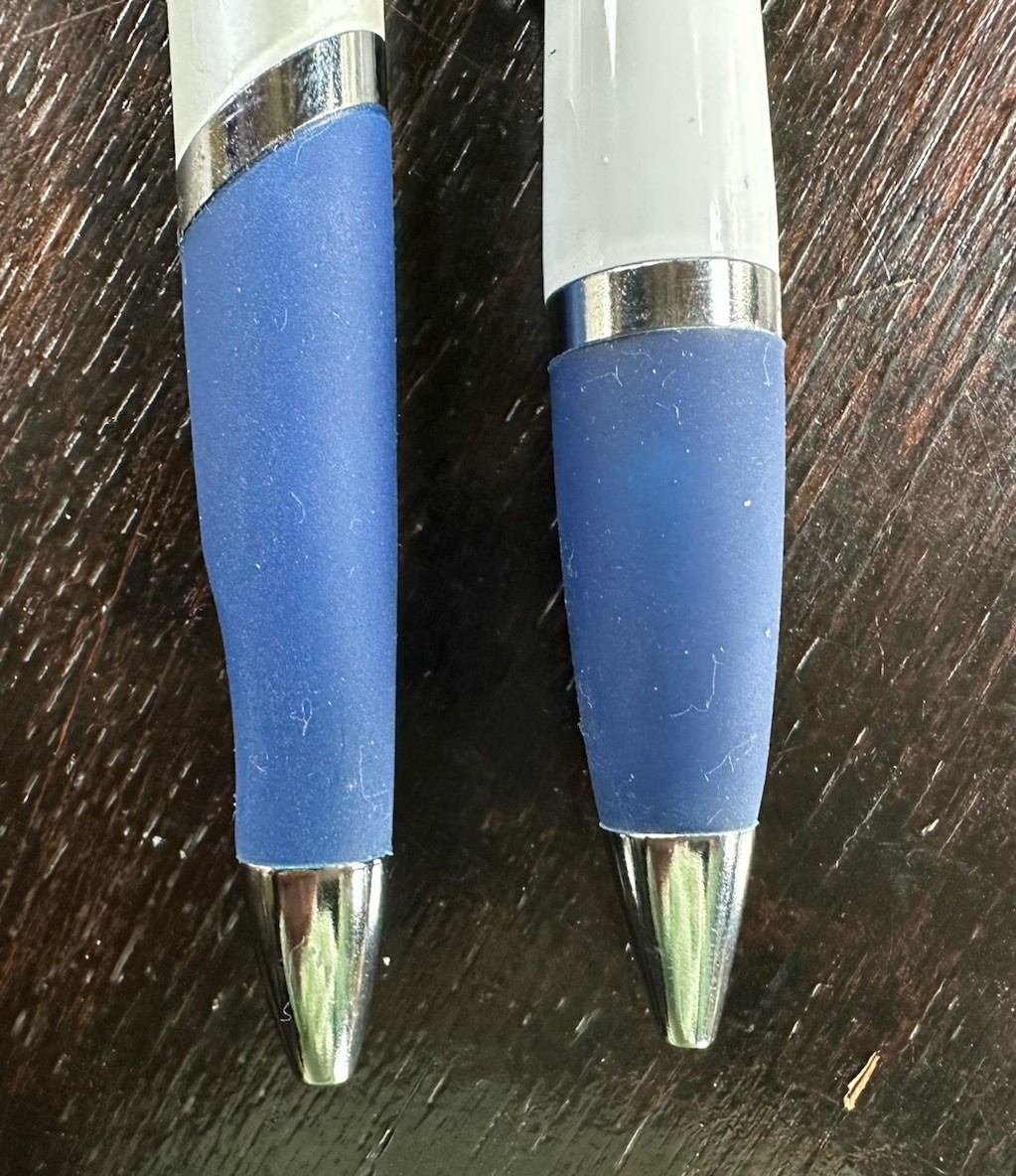 Lyrica Pfizer Metal Drug Rep Pharmaceutical Promo Advertising Pens Lot Of 2