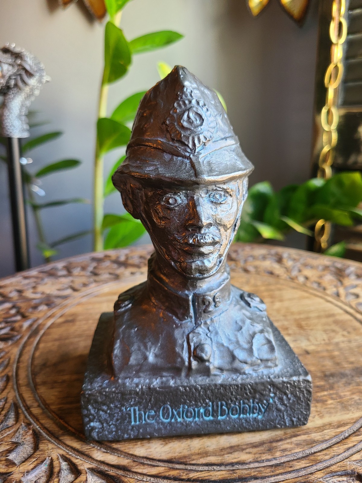 Vintage Oxford Bobby Bust Bristol Laboratories Tegopen Promo 1977