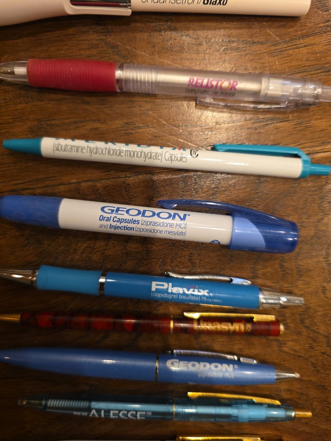 Pharmaceutical Drug Rep Advertising Pens Lot of 18
