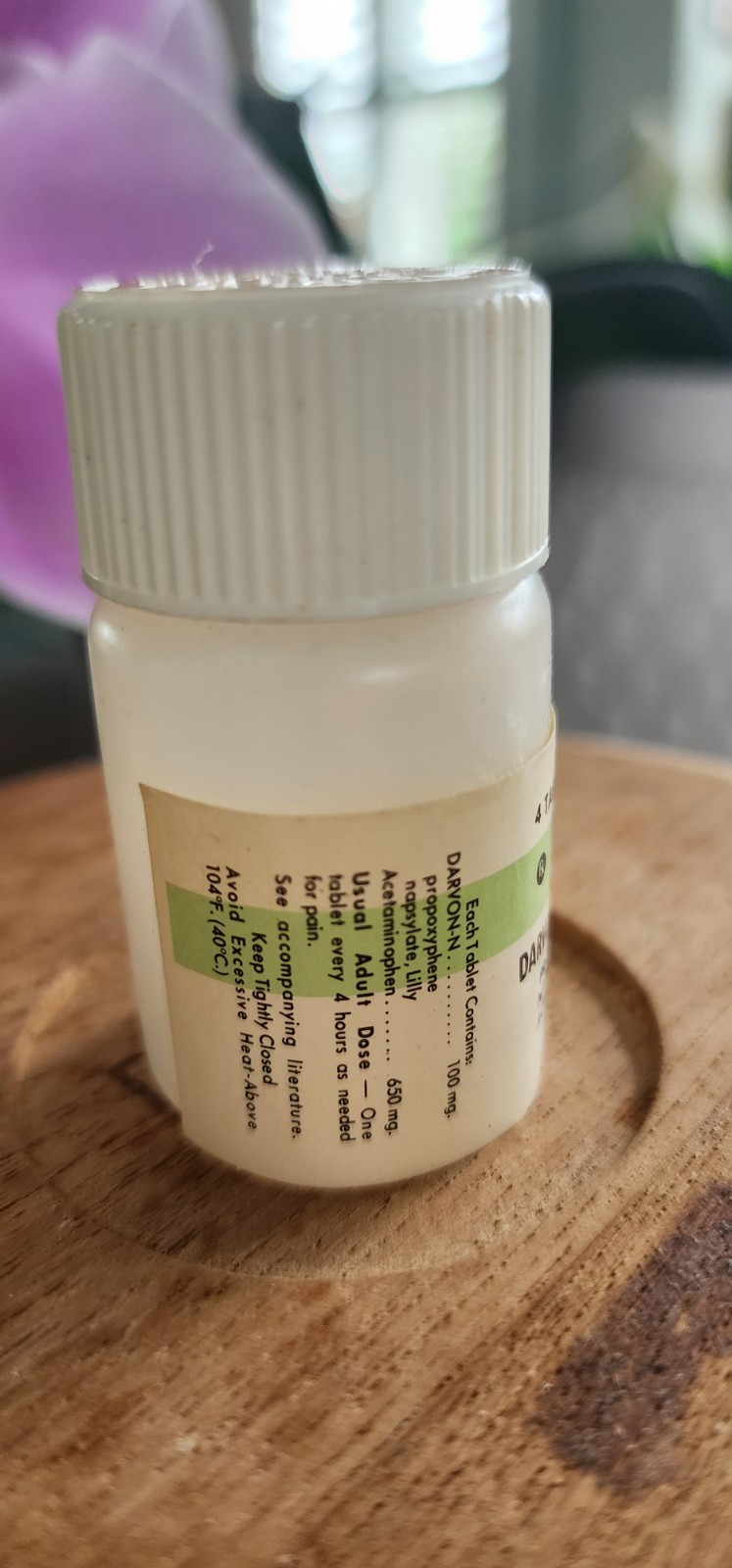 Vintage Darvocet N100 Eli Lilly 1982 Pharmaceutical Drug Rep