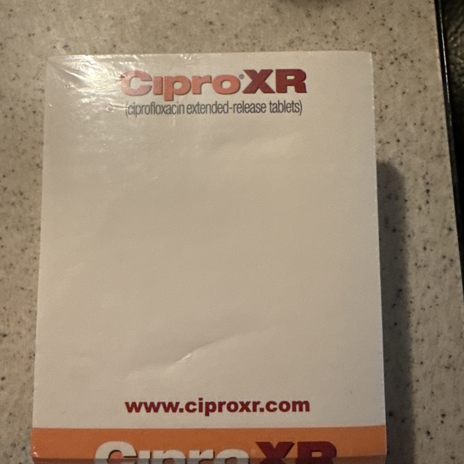 CiproXR Notes Drug Rep Pharmaceutical Sealed Block 5 Note Paper Pads