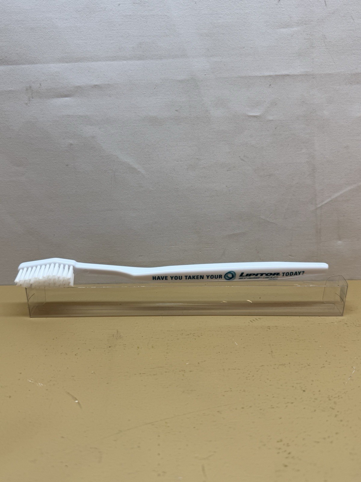 Lipitor Toothbrush Pharmaceutical Rep “Have You Taken Yur Lipitor Today” PFIZER
