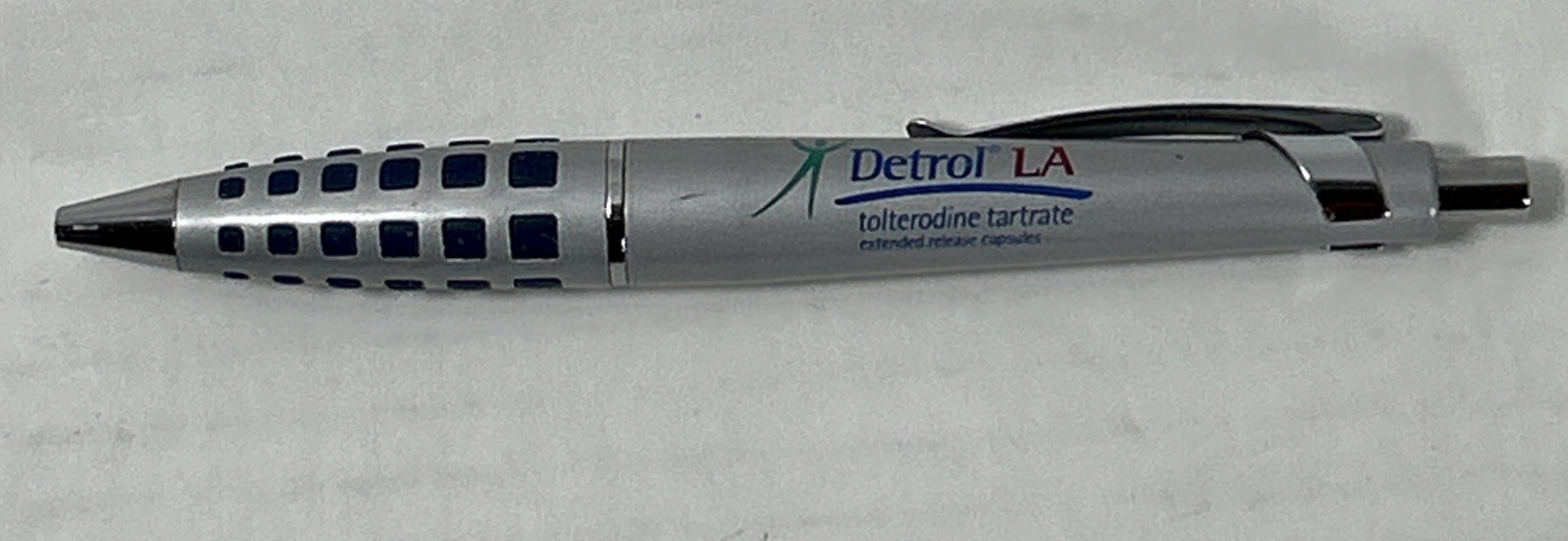 Drug Rep DETROL LA Collectible Heavy Metal Pen RARE