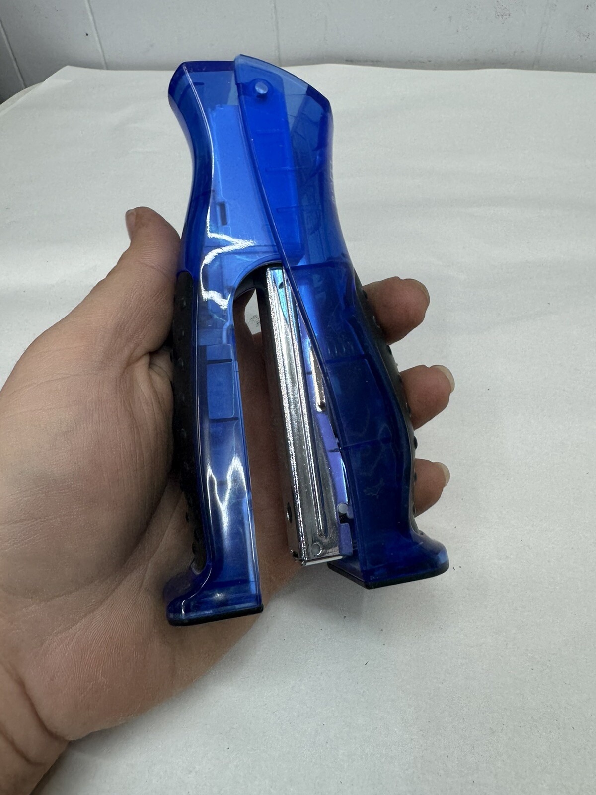 BIAXIN XL Clarithromycin Blue STAPLER Drug Rep Pharmaceutical Promo Advertising