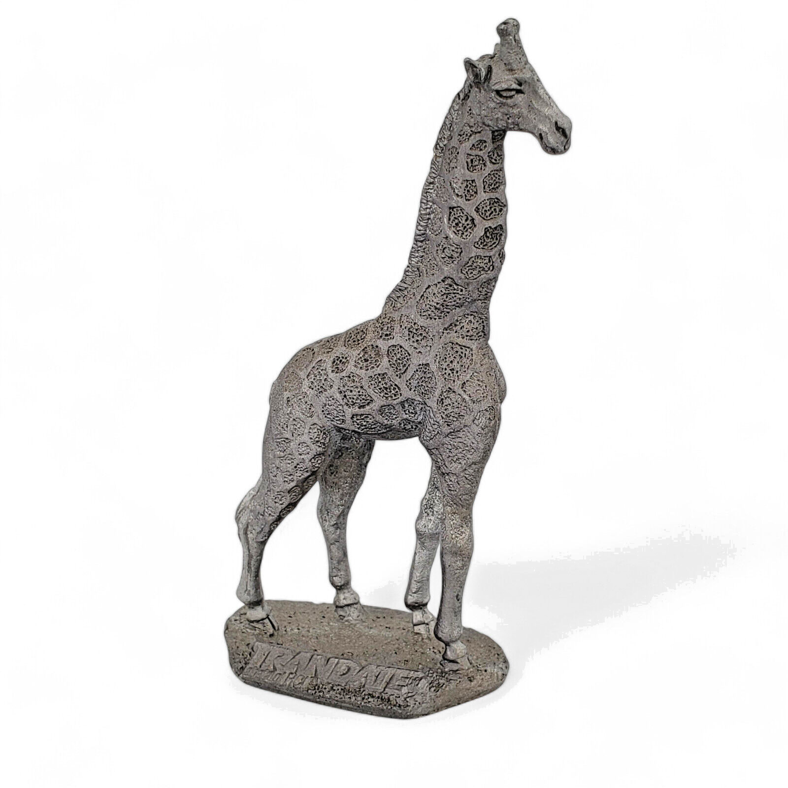 Pewter Giraffe Figure Pharmaceutical Trandate Labetalol HCI Advertising