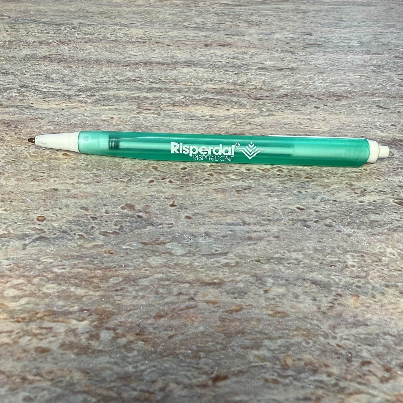 Vintage Risperdal Risperidone Pharmaceutical Promo Pen Medical Advertising *READ