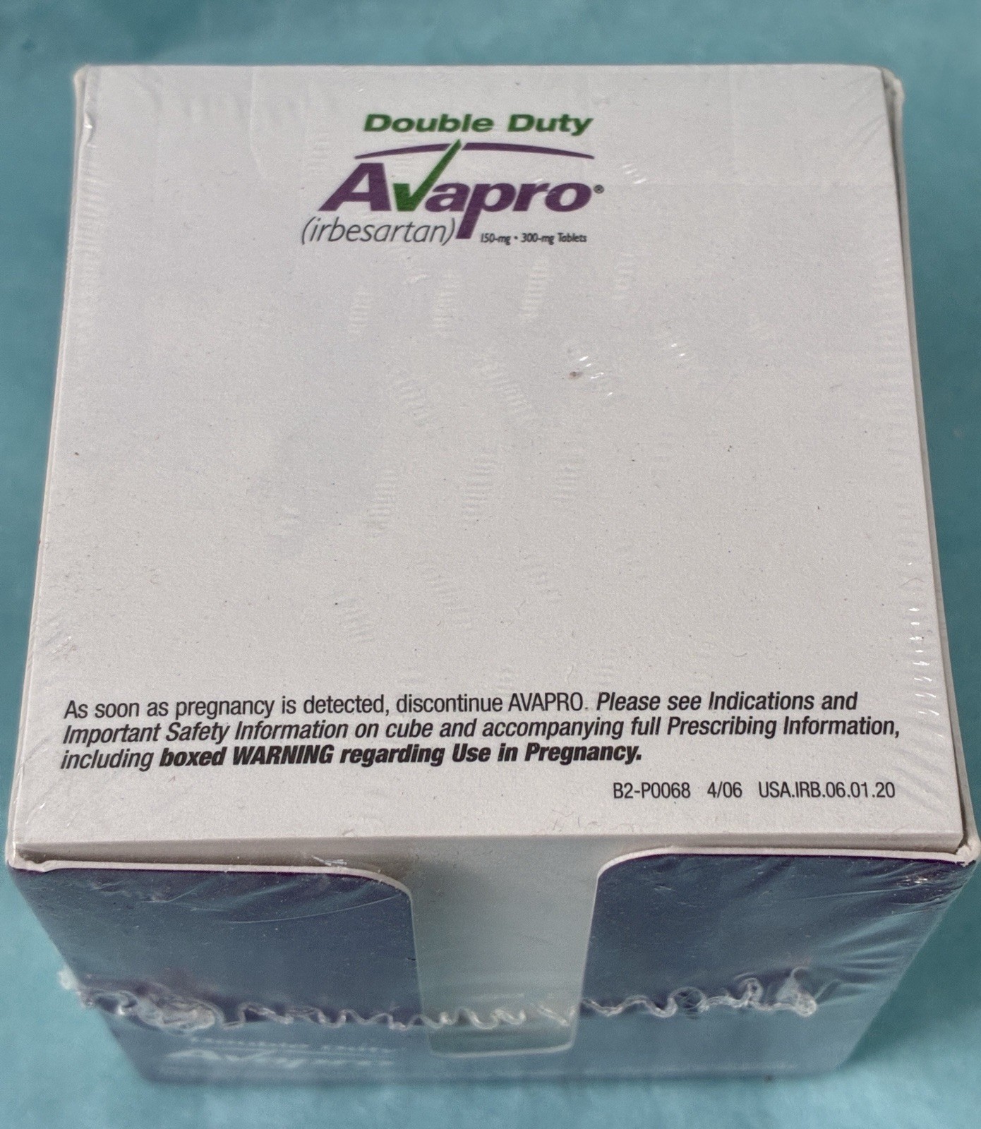 AVAPRO Drug Rep Pharmaceutical Collectible Memo Paper Note Pad SEALED