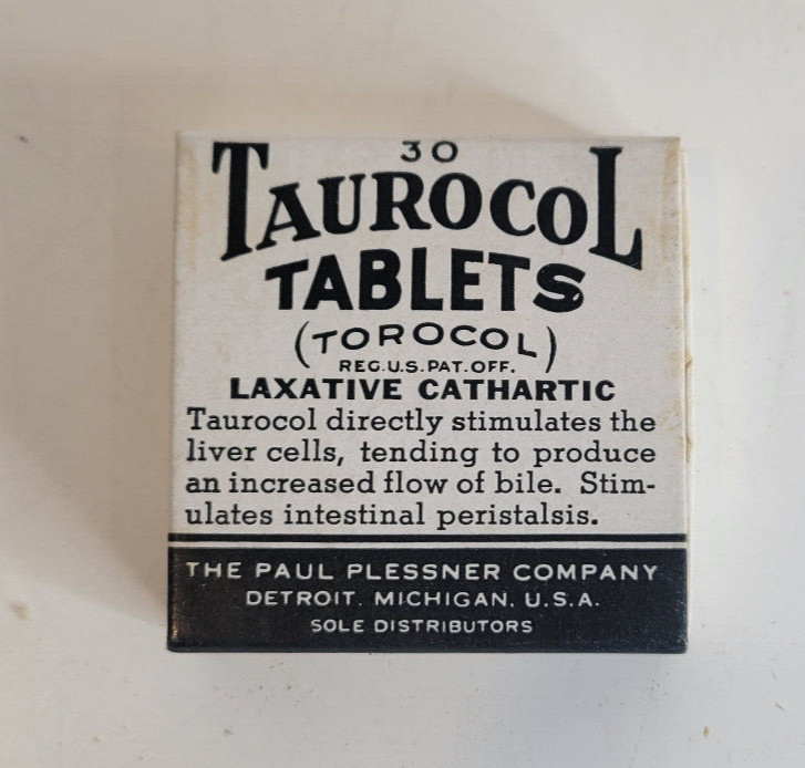 Vtg 1900’s Medicine Lot of 4 Chamberlain’s Paragon Hood’s Taurocol NOS (Lot 756)