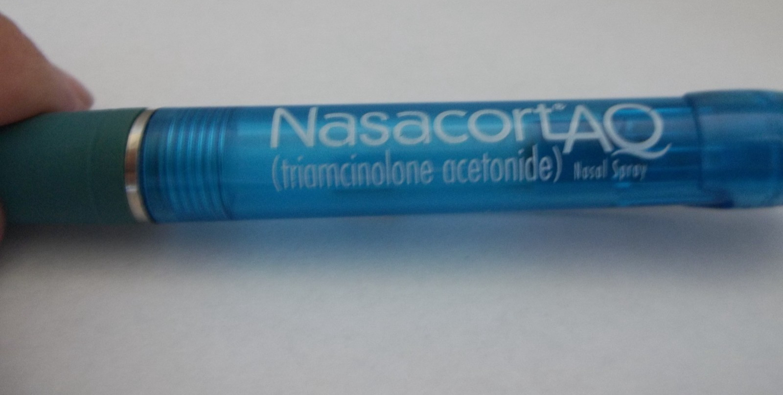 Nasacort AQ Pharmaceutical Promo Pens–Medium Wt Plastic/Rubberized Grip–Lot of 4