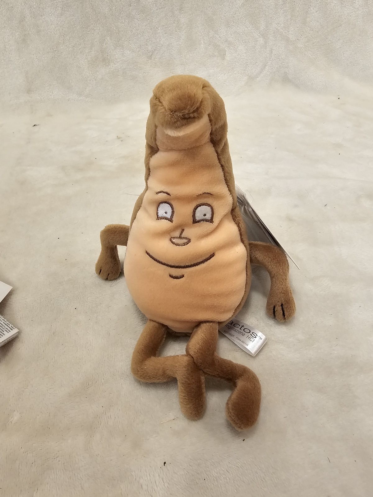 New Actos Pharmaceutical Drugs Advertising Promotional Plush Lot of 6 with tags~