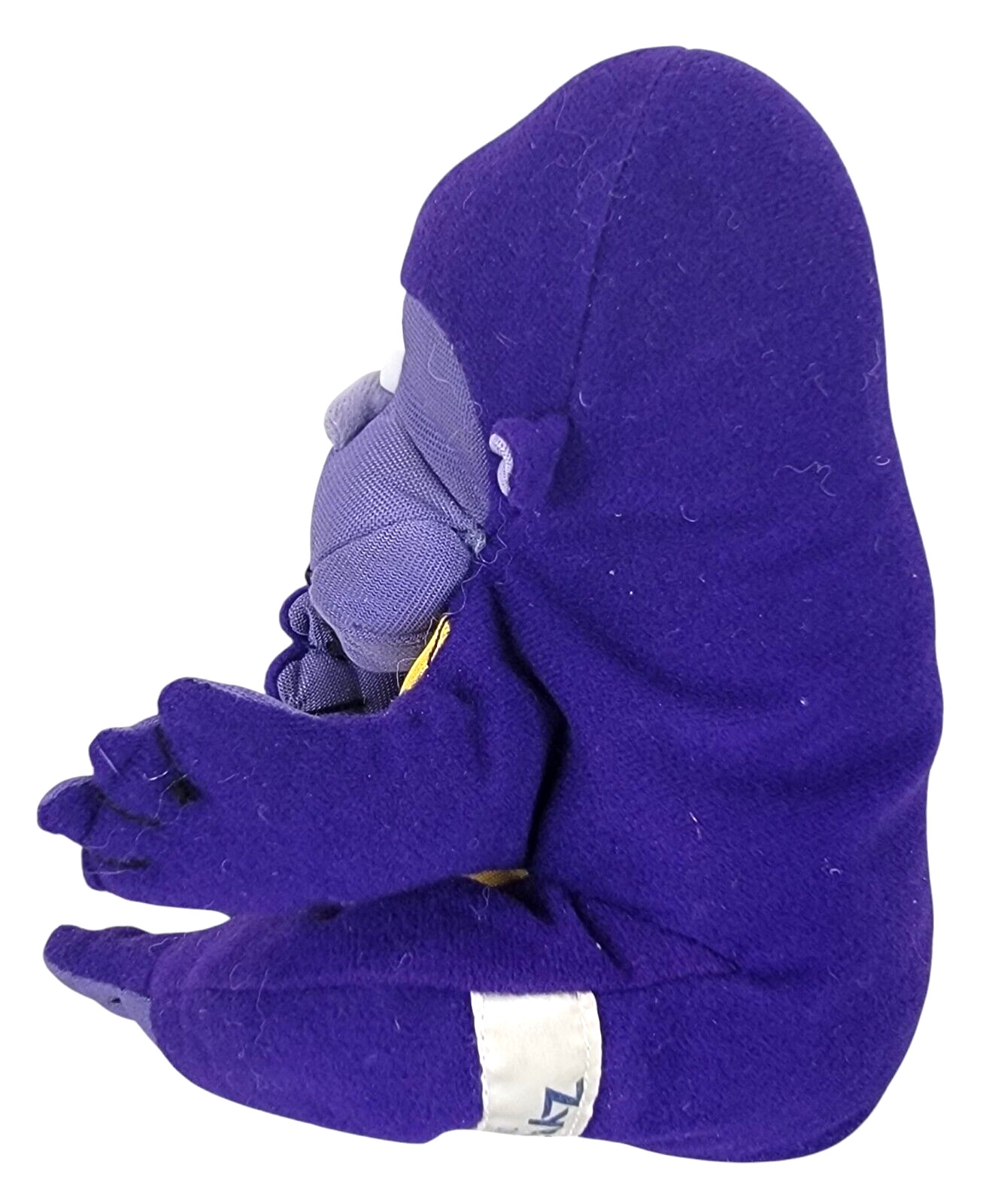 1998 ZYRTEC Purple Gorilla Plush Monkey Stuffed Toy Pharma Promo Advertisement