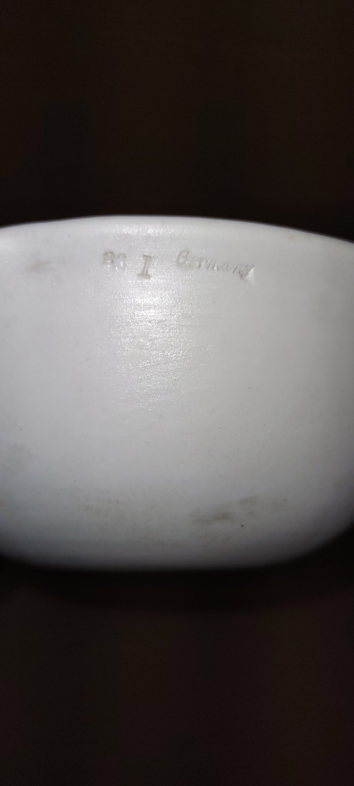Vintage Evaporating Dish, Porcelain