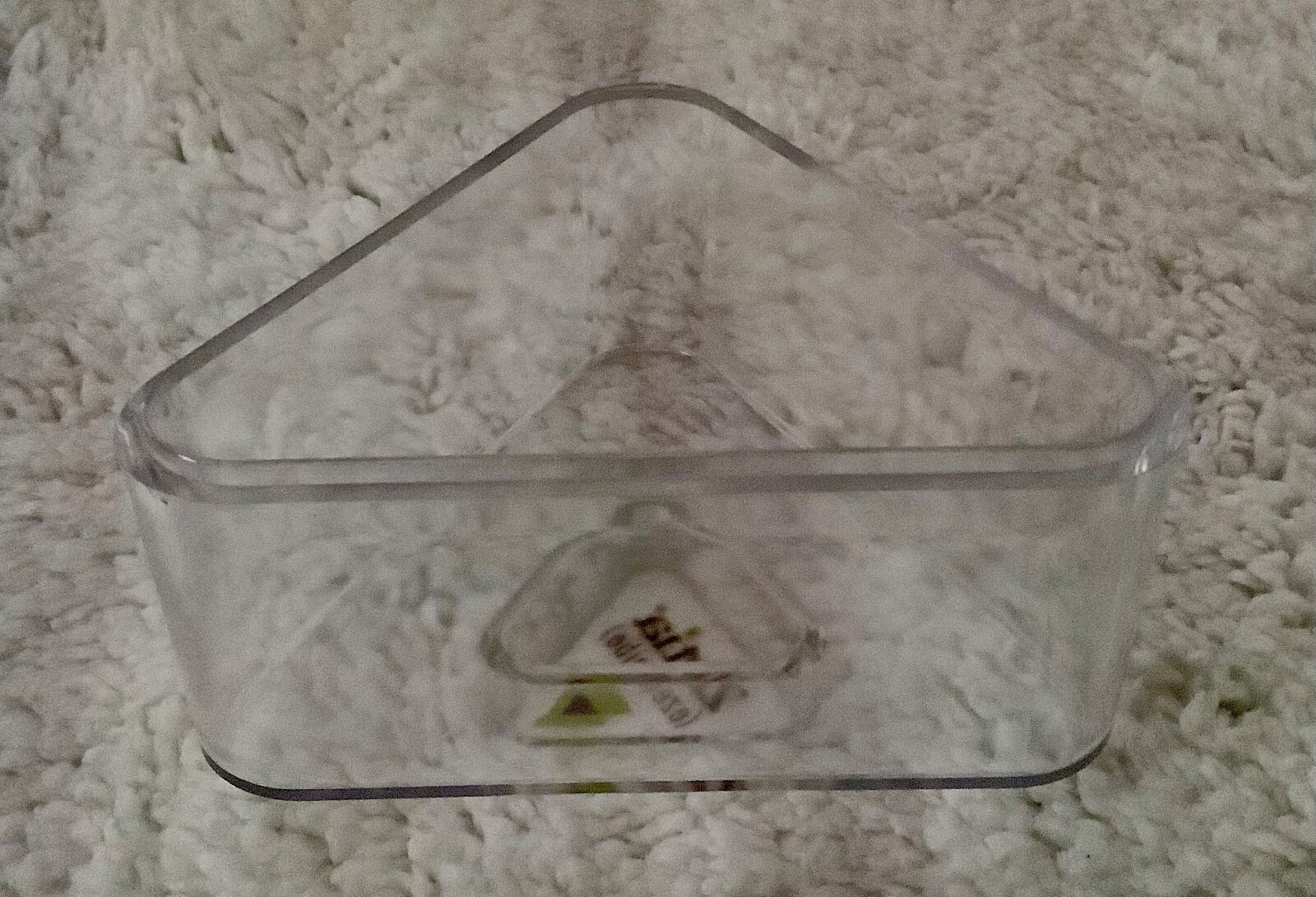 DRUG REP RARE CLEAR ZETIA PLASTIC/ACRYLIC CANISTER