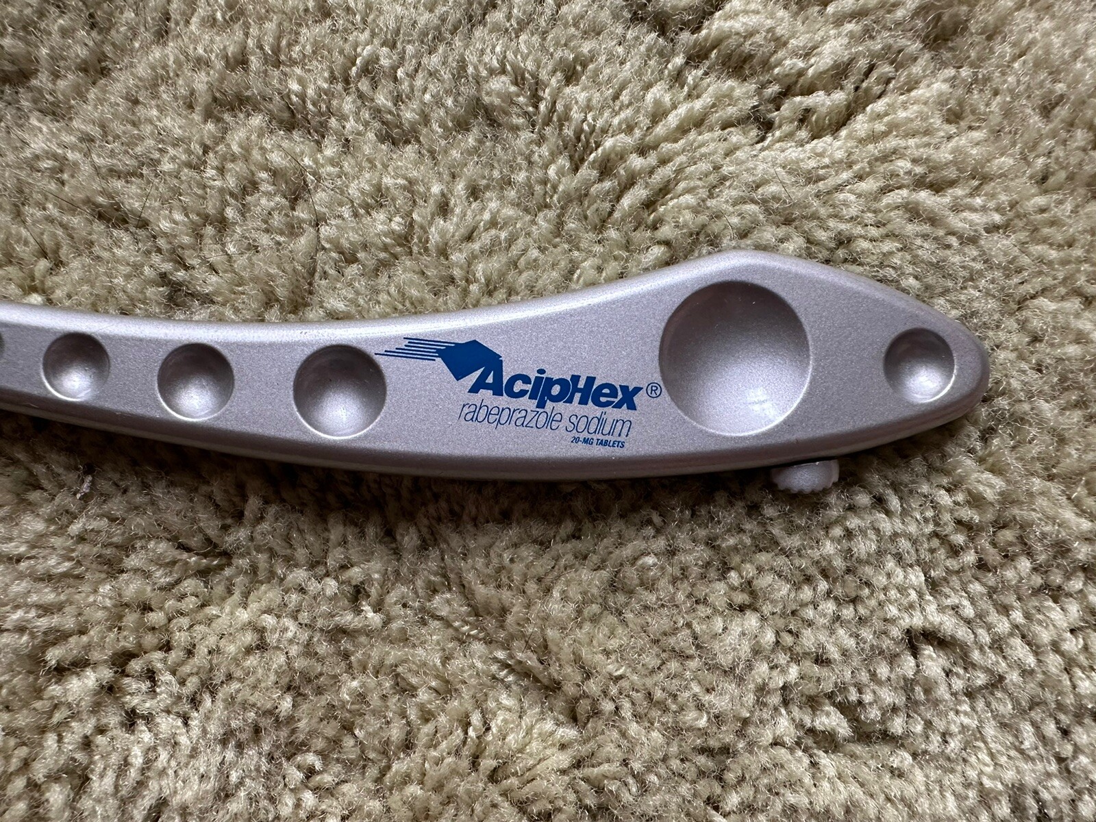 Aciphex Drug Rep Advertisement Knee Reflex Hammer