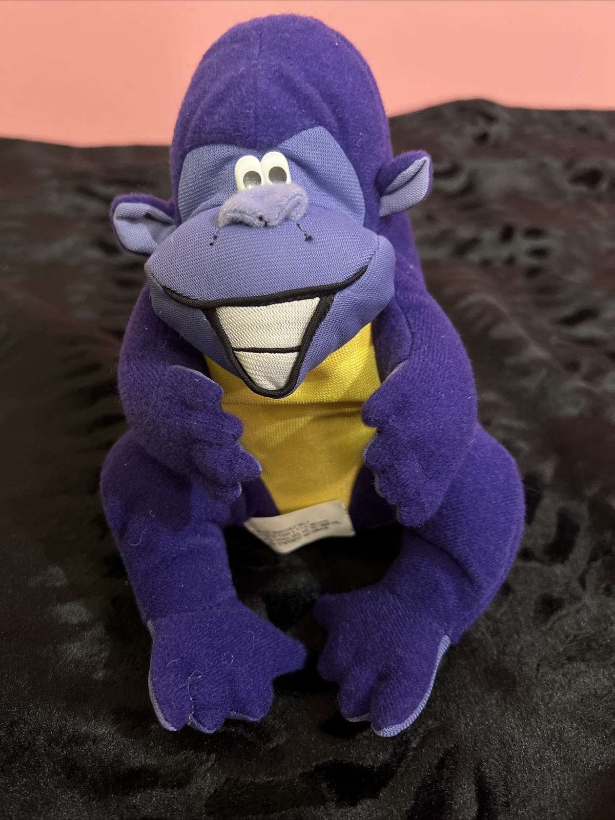 ZYRTEC Promo Plush Ape Gorilla Toy Pfizer Pharmaceutical Advertising 98