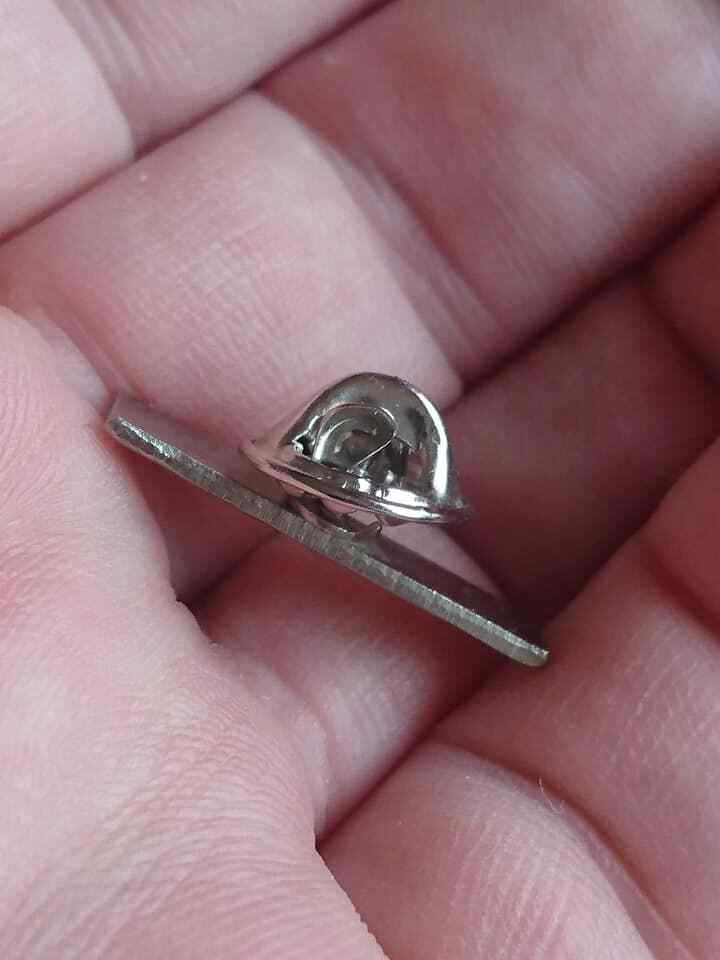 🔴SANDOZ Pharmaceuticals pin LSD Albert Hofmann Logo pin badge / second one🔴