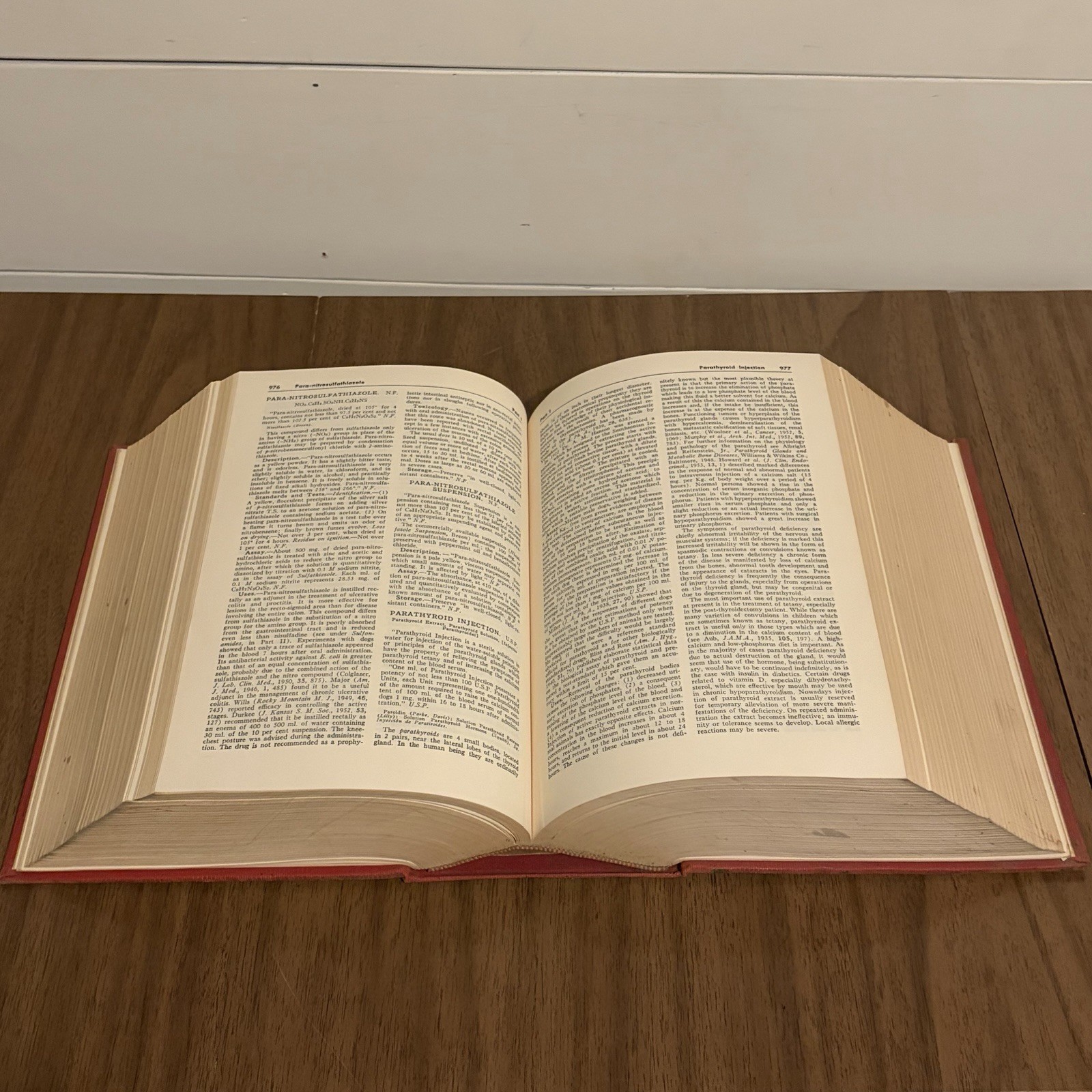 The Dispensatory of the United States of America 25th Ed 1955 Medical Book