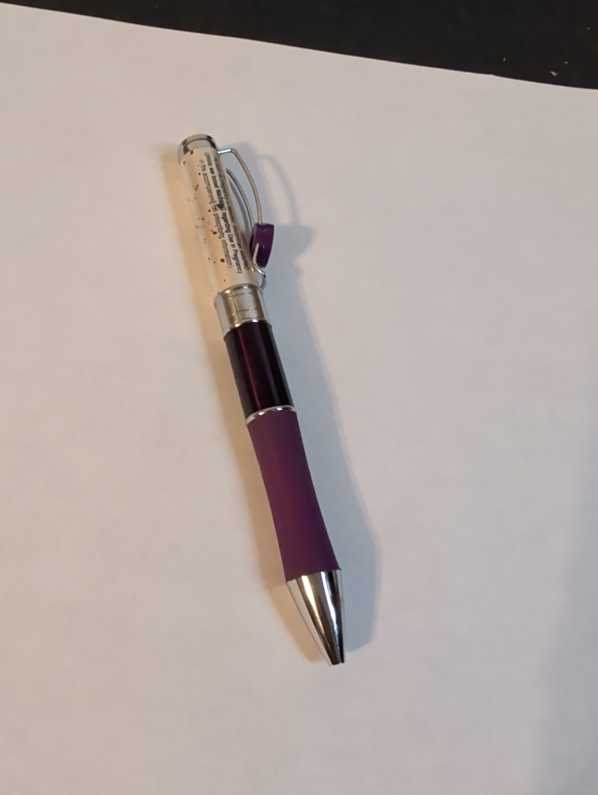 Avapro Metal Heavy Purple Pen Drug Rep Representative Twist To Write Irbesartan