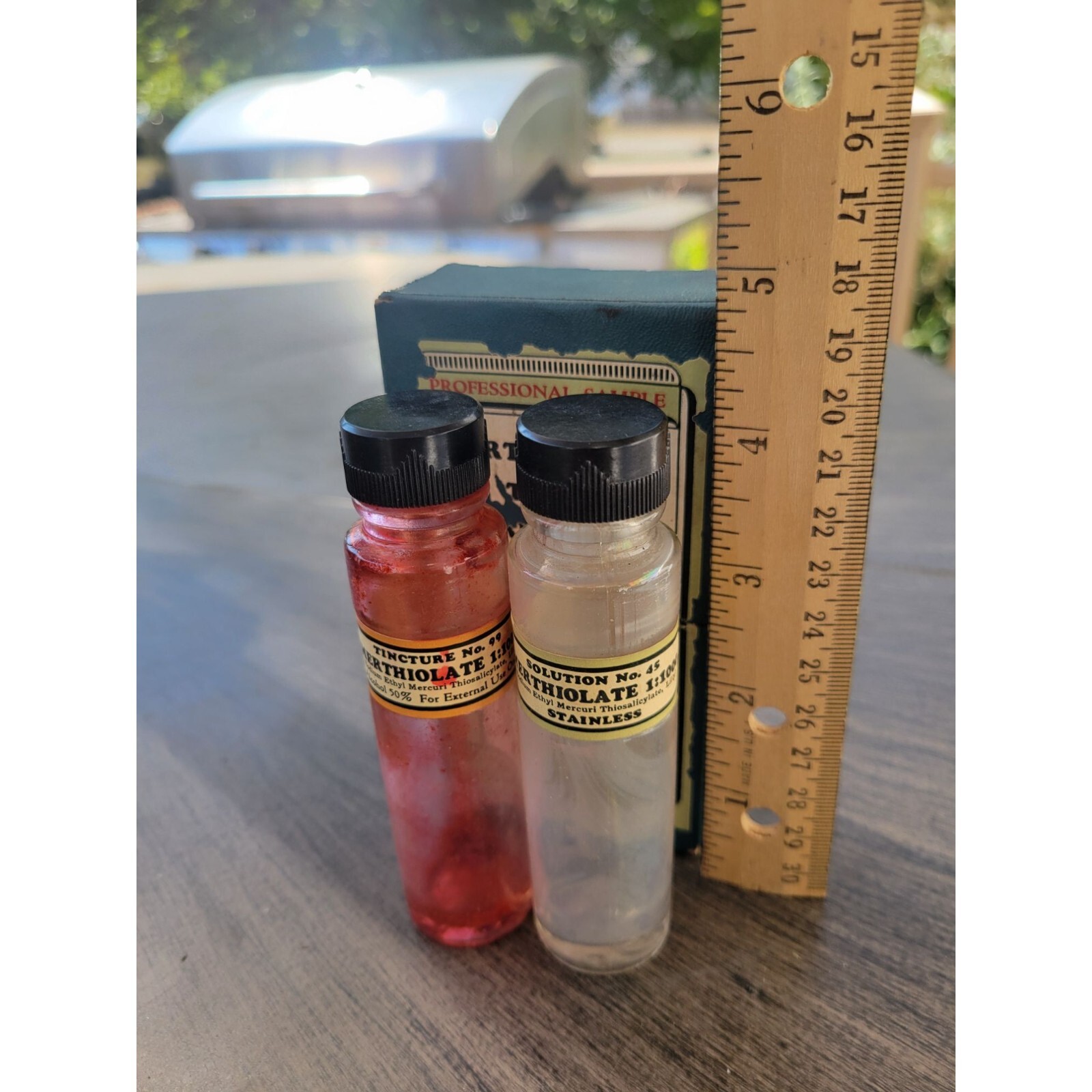 Eli Lilly Merthiolate Twin Refill Professional Sample Vtg medical original Box