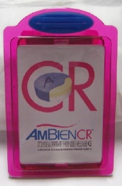 AMBIEN CR DRUG REP LOGO PHARMA COLLECTIBLE JUMBO CLIP MAGNET New