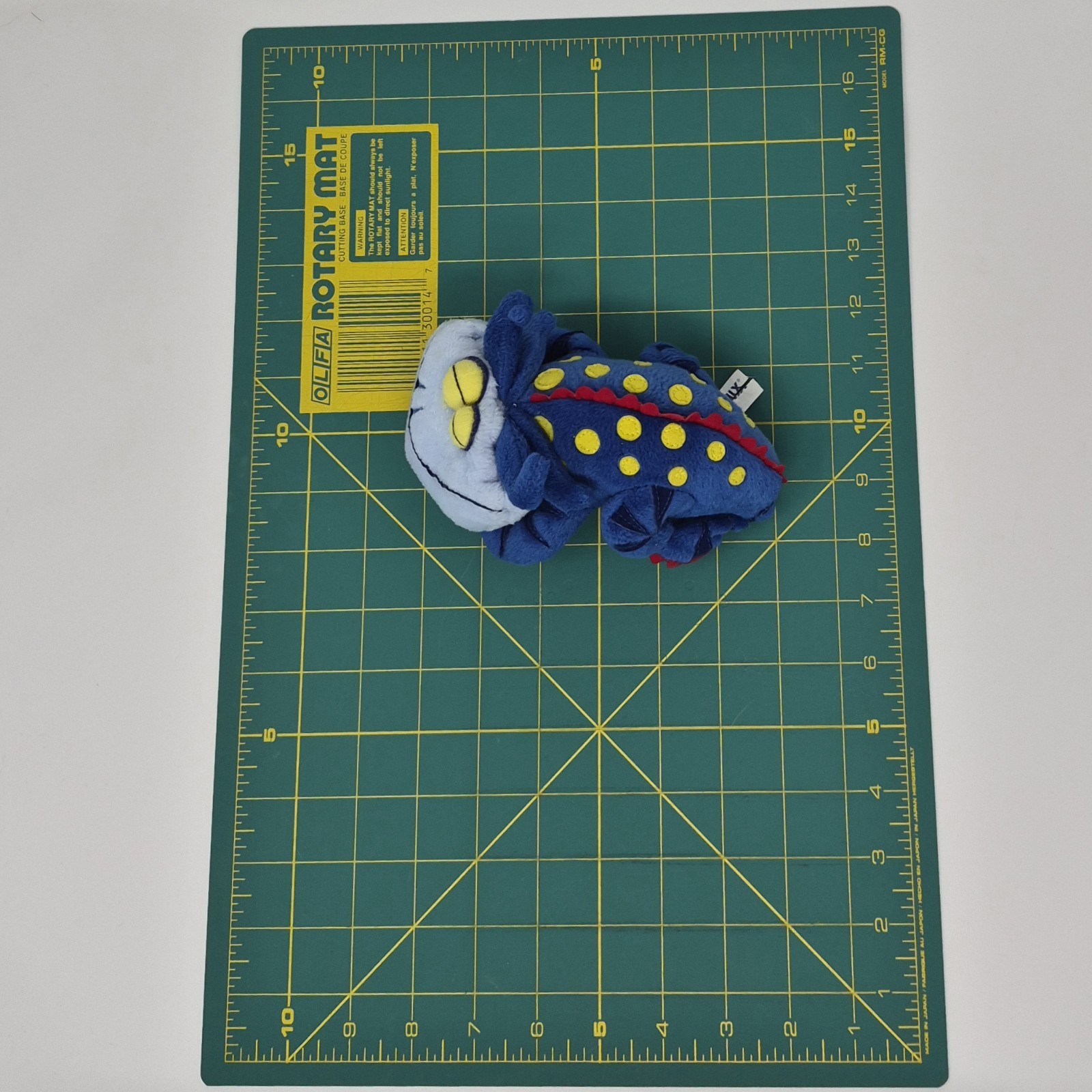 Protonix Drug Rep Pharma Plush Blue Toy Gerdy Promo Advertising Vintage