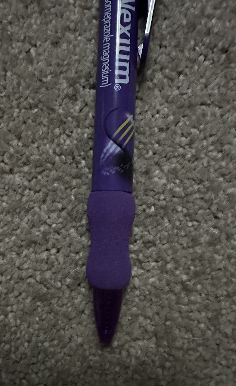Nexium Pen Drug Rep Pharmaceutical Advertising Gel Pen – Plastic – New