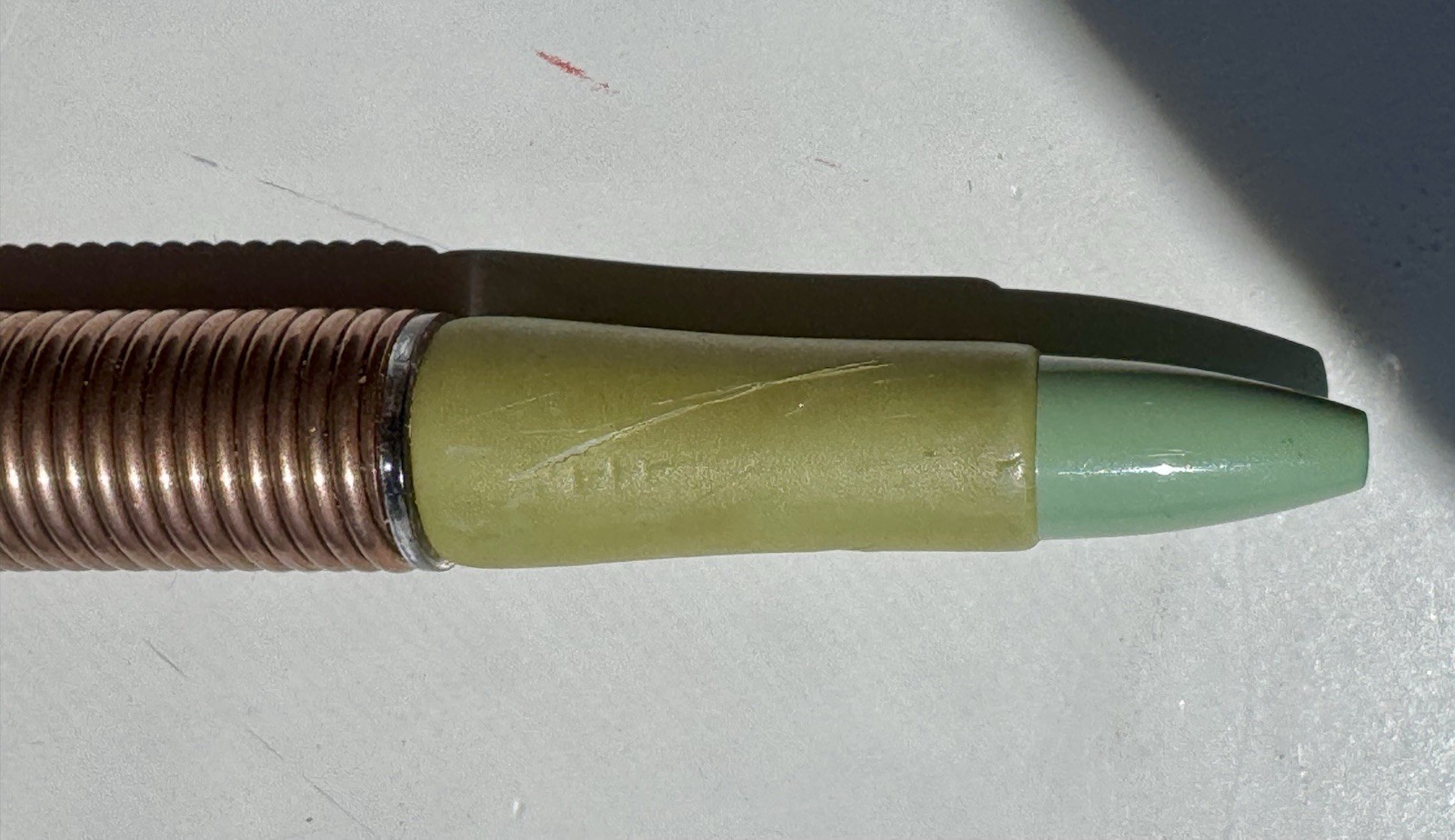 RARE ParaGard IUD Metal Copper Coiled Pharmaceutical Drug Rep Pen Paraguard READ