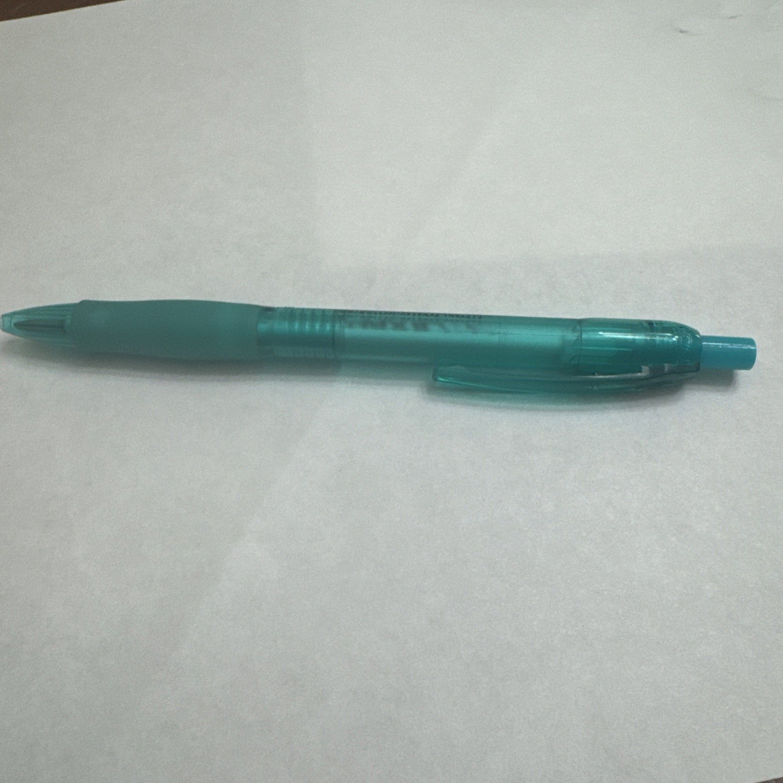 Translucent Teal Paxil PEN Drug Rep Pharmaceutical Promo Advertising