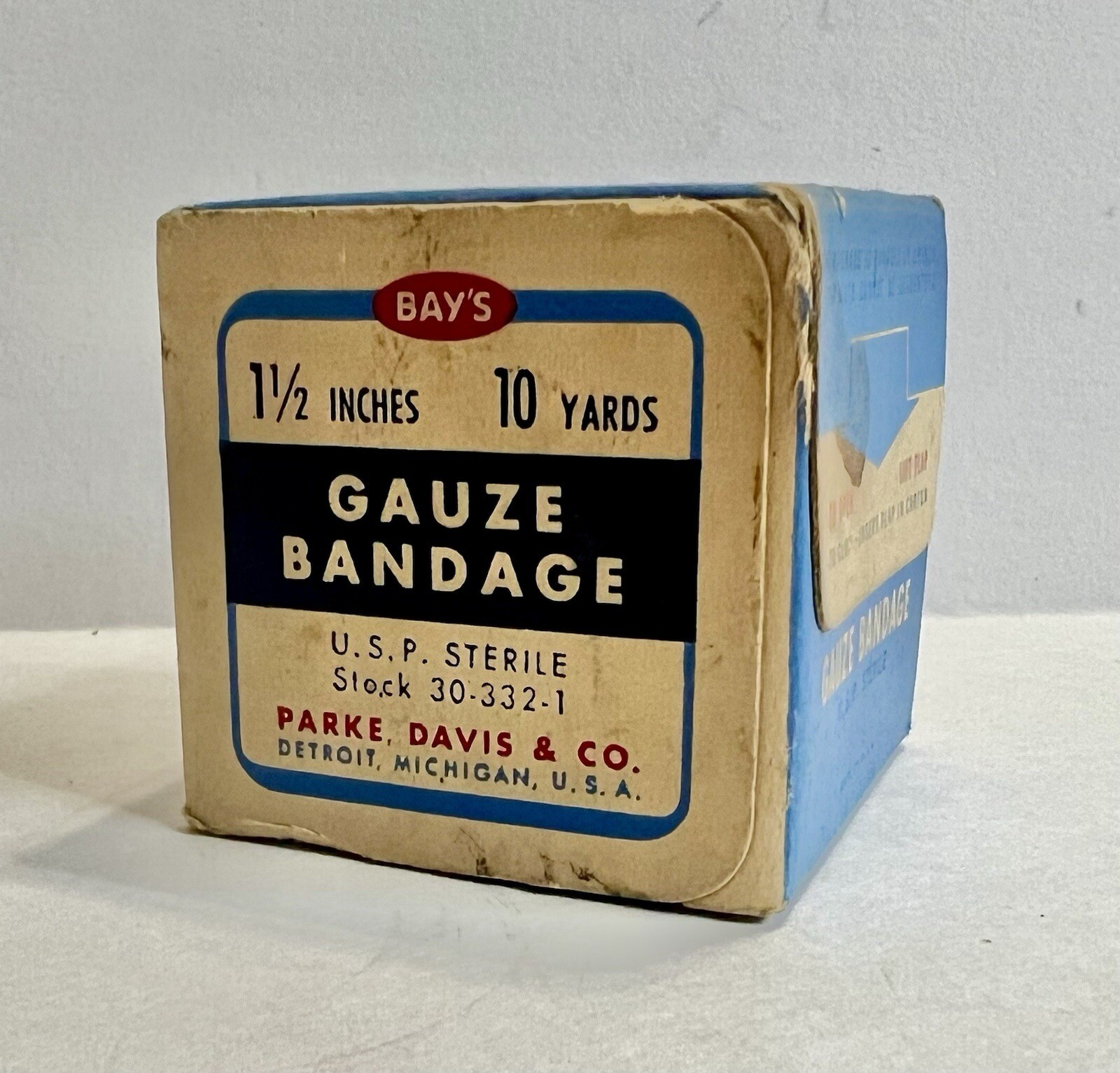 Vintage Unopened Box of Bay’s Gauze Bandage