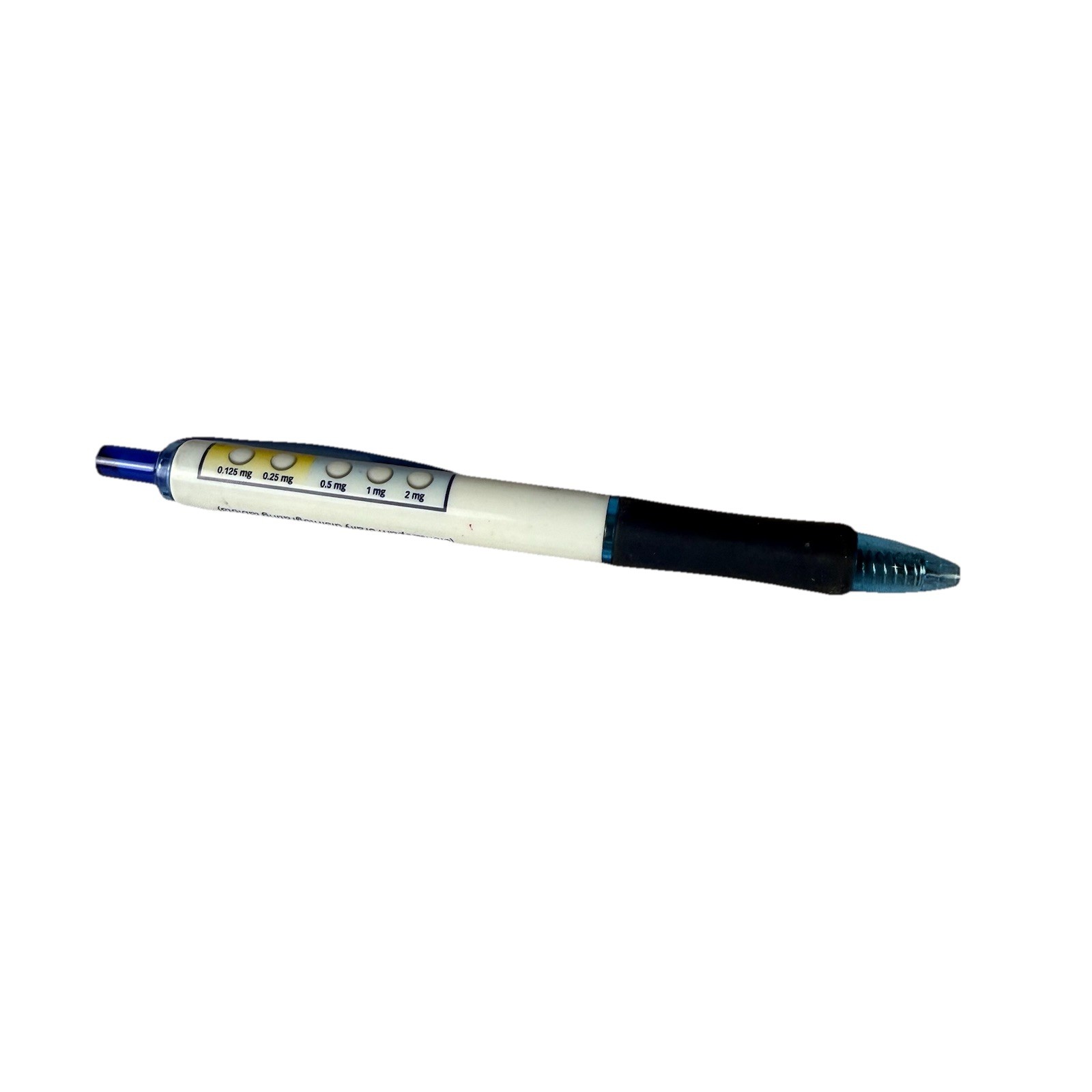 Pharmaceutical Drug Rep Pen Klonopin Clonazepam Wafers Blue & White Click