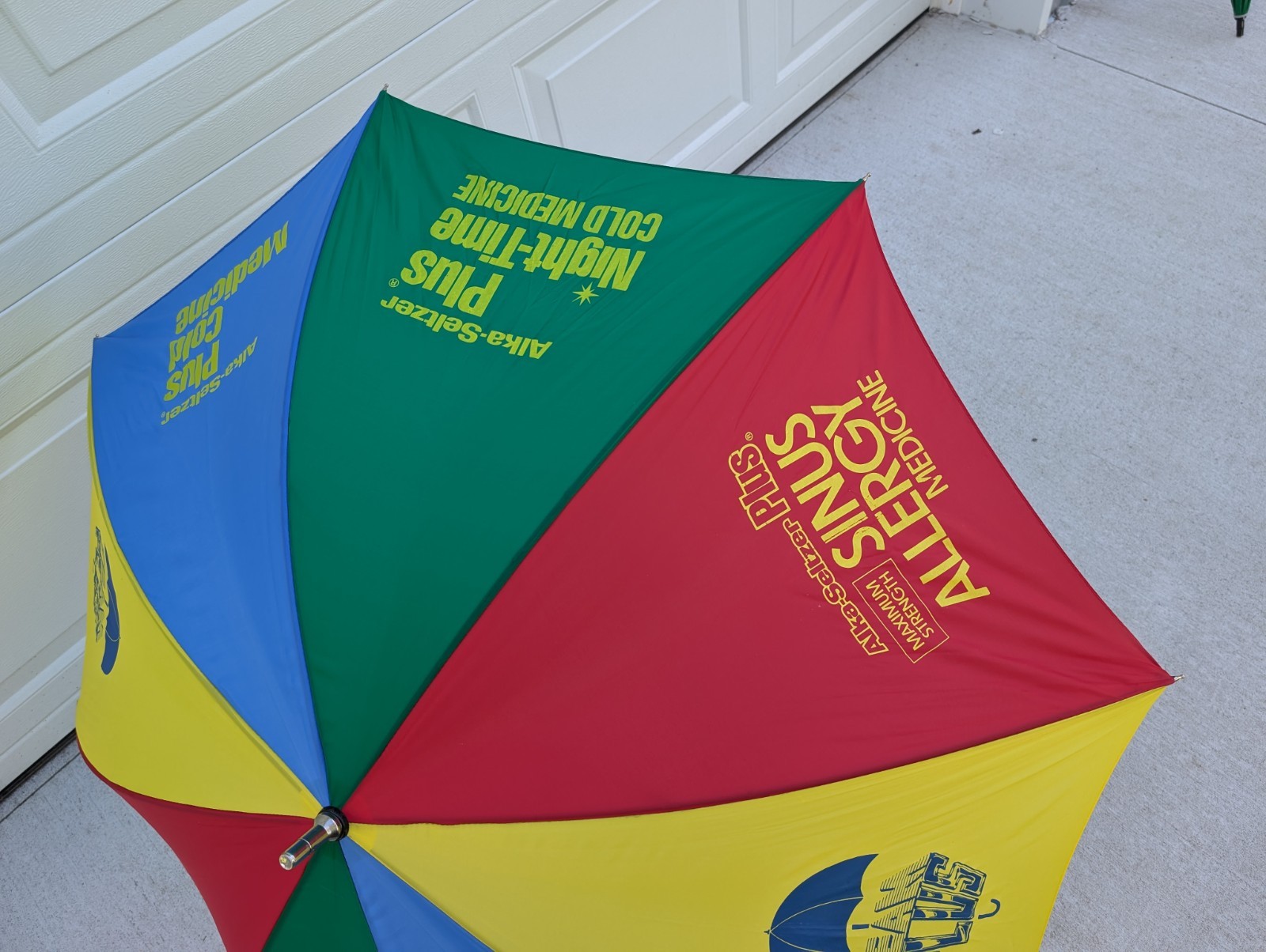 Vintage Alka – Seltzer Rainbow Umbrella Pharmaceutical Miles Labs Advertising
