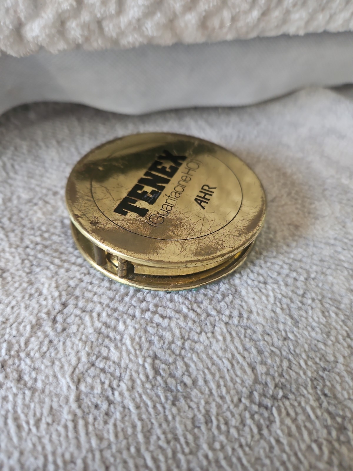 Vintage Tenex Guanfacine Prescription Drug Rep Brass Magnifying Glass