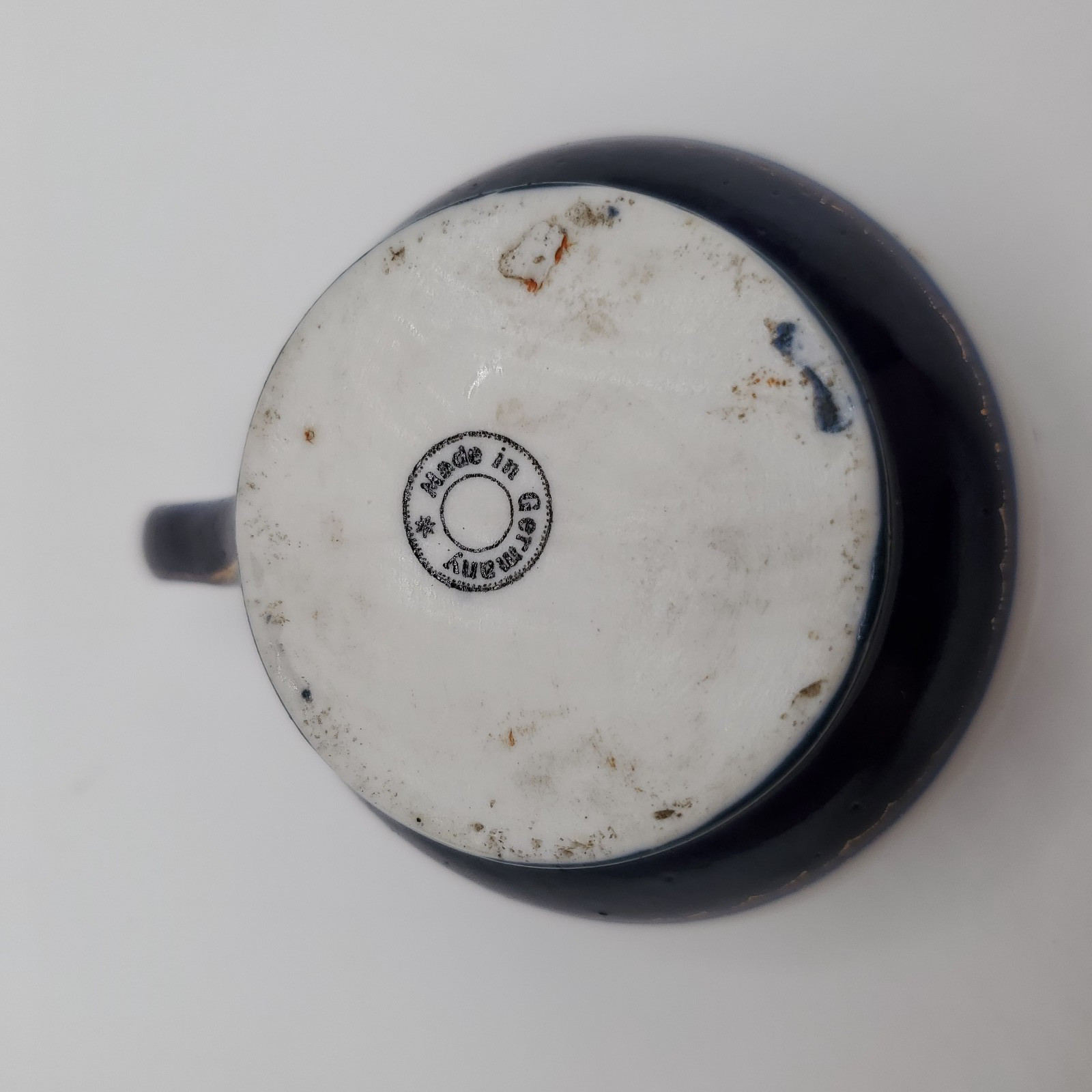 Vintage Porcelain Medicine Cup Just What The Doctor Ordered Germany VGC 2.75″