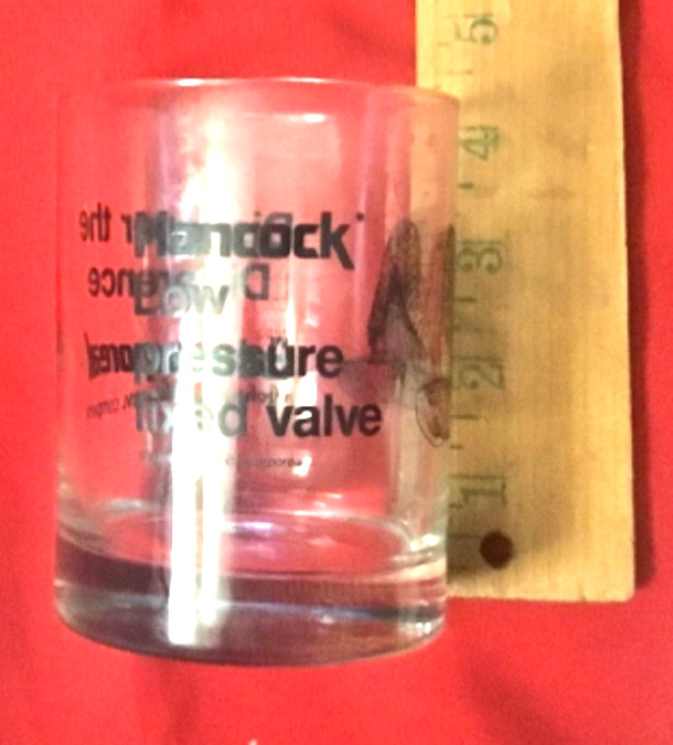 Extracorporeal Hancock Low Pressure Fixed Heart Valve Cocktail Glass Johnson