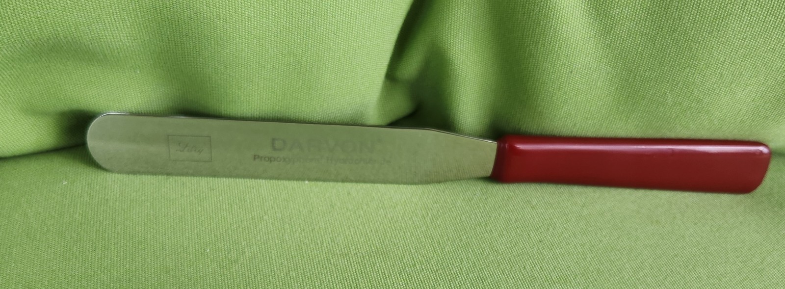 Vtg Eli Lilly Darvon Pharmacy Spatula Counting RARE Pharmacist Gift RX NIB