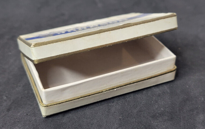 Vintage 1940s-50s Prescription Pill Box Johnson Drug Store Lynn Indiana