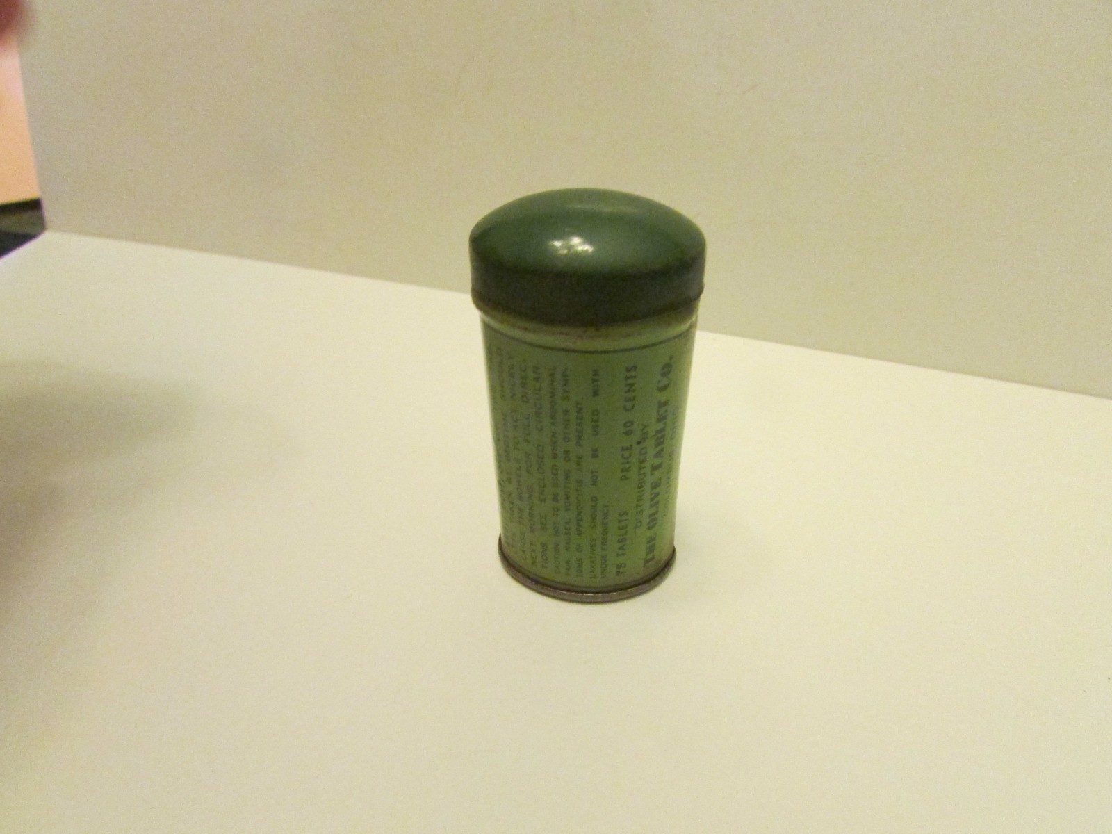 Old Empty Medicine Tin Dr. Edward’s Olive Tablets Laxative Columbus Ohio