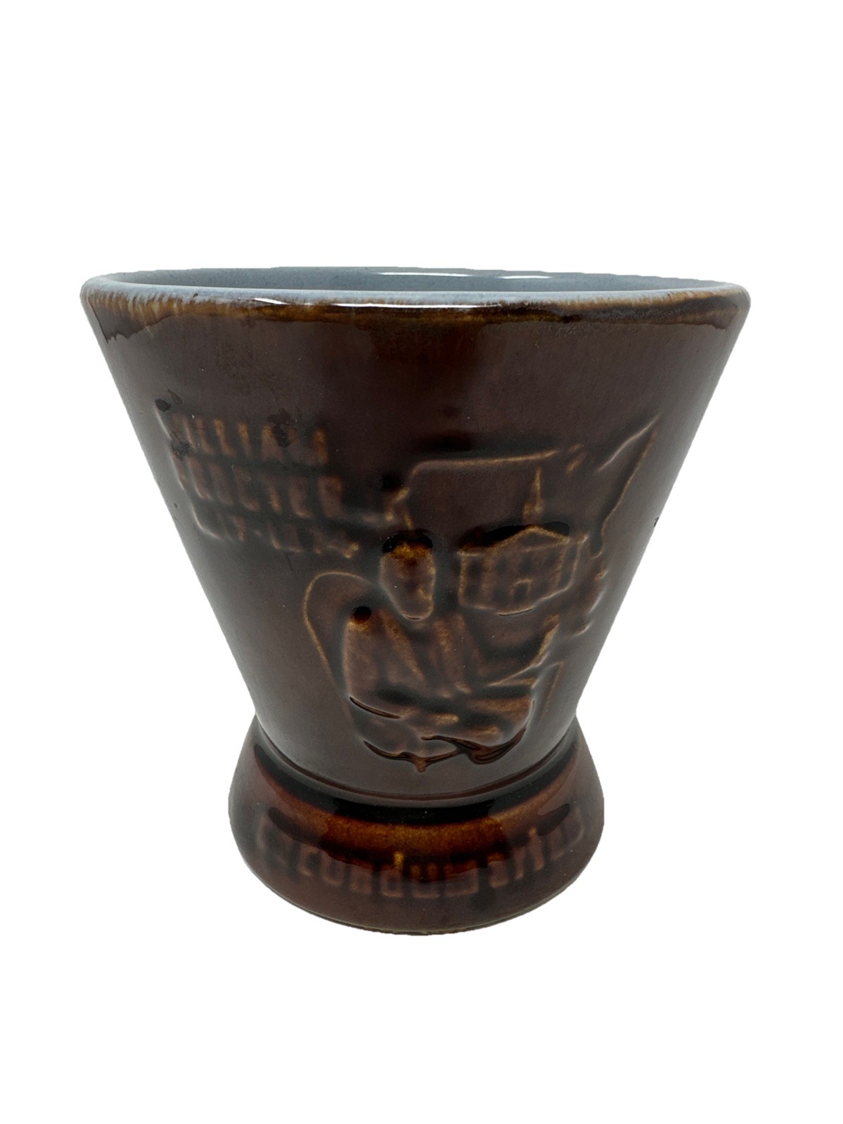 Schering/McCoy Pottery RX Mortar Pen Holder William Proctor Jr 1817-1874 Mint!