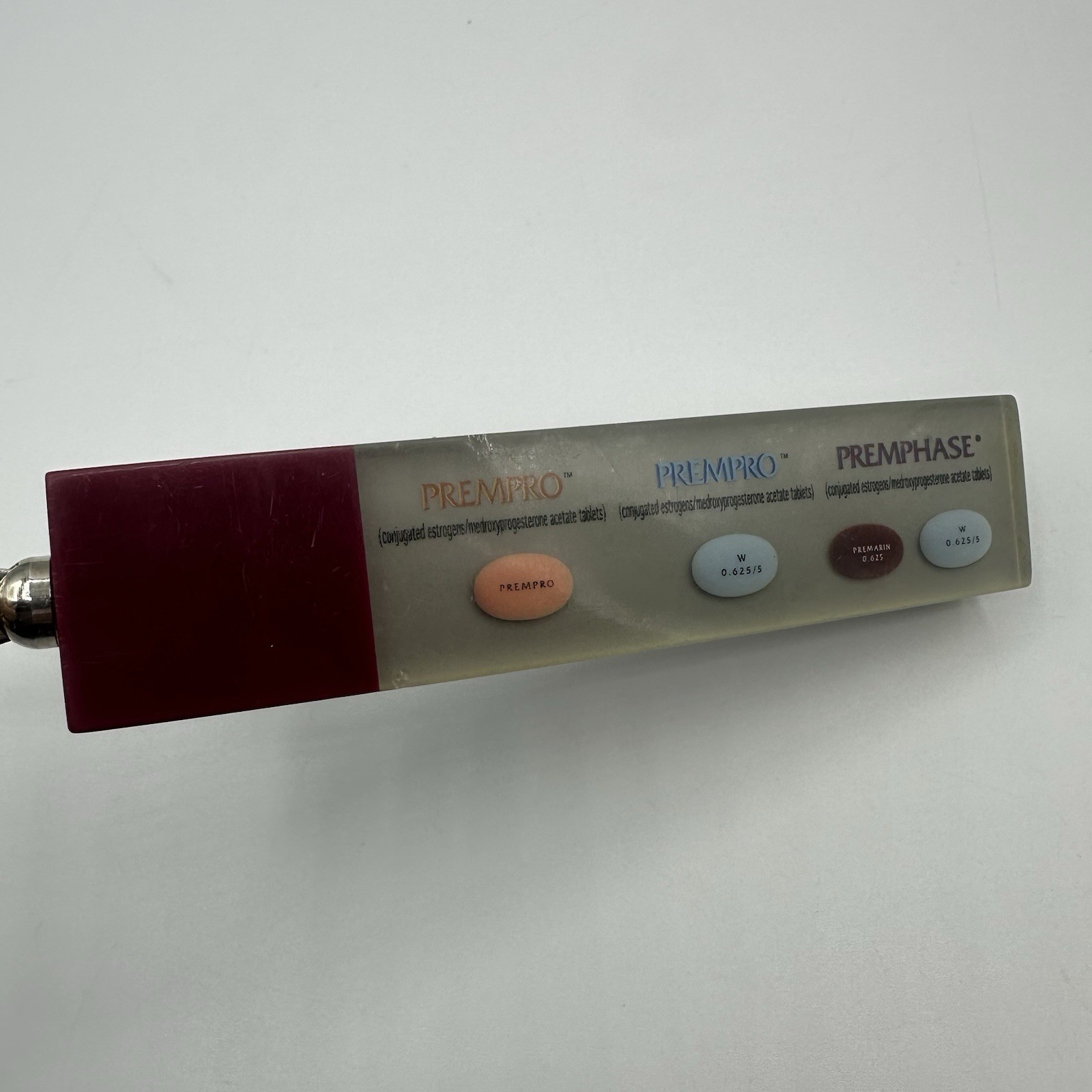 VTG Premarin Letter Opener Drug Advertising Pharmaceutical Promo Prempro